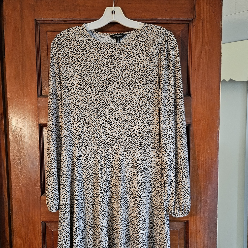 Banana Republic Cheetah Print Dress